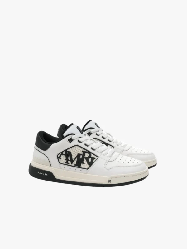 Amiri Sneakers Classic Low Blanco y Negro